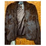Shine New York Brown Faux Fur Jacket