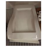 White Wave Rectangular Plates