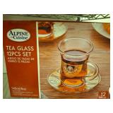 Alpine Cuisine Tea Glass 12-Piece Set