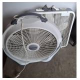 Two Box Fans by Wind Machine and Cool Master