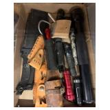 Flashlights, Sheaths, and Knives