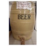 Moira English Stoneware Barrel With Spigot