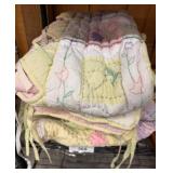 Crib Covers with Embroidered Details