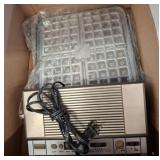 GE Model 7-4646A Clock Radio with Waffle Plates