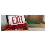 Exit Signs and Brady Lockout Kits