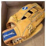 Spalding Leather Baseball Glove