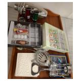 Barware, Kitchen Items, and Golf Accessories