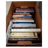 Boxed Lot of Hardcover and Paperback Books