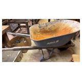 Jackson Metal Wheelbarrow with Wooden Handles