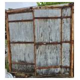 Large Metal Storage Container With Sliding Doors