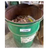 Bucket of Copper Plumbing Fittings