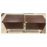 Rolling Laminate Desks