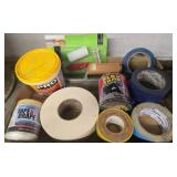 Tapes and Painting Supplies Lot