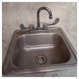 Kingsford Stainless Steel Sink with Dual-Handle Fa