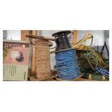 Wire Spools with Portfolio Outdoor Lantern