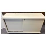 Storage Cabinet with Sliding Doors