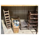 Wire Baskets, Electrical Parts, and Shelf