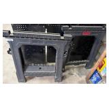 Task Force Plastic Sawhorse Pair