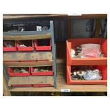 Hardware in Organizers and Bins