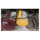 Two Portable Air Tanks and Chop Saw