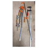 Metal and Wood Bar Clamps