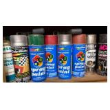 Spray Paint Cans, Various Brands