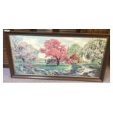 Framed Print by Robert Doares, 52x28