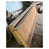 Two 8x2 Insulated Wall Panels