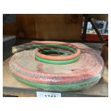 Twin-Line Welding Hose With Brass Fittings
