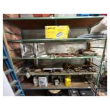 Green Metal Shelving Unit