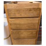 Wooden Four-Drawer Cabinet