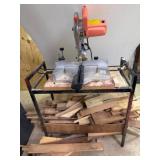 Chicago Electric Compound Miter Saw with Stand