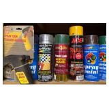 Spray Paint Cans and Trigger Handle