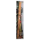 Transit tripod and auger