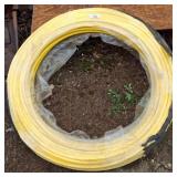 Coil of Yellow Gas Piping, Marked ASTM 2253