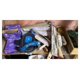 Tools and Sanding Supplies Lot