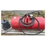 Portable Air Tank and Submersible Utility Pump