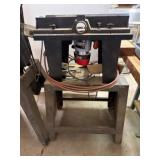 Router Table with Freud Router and Metal Base