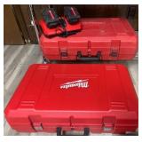 Milwaukee Tools with Batteries and Crimp Jaws