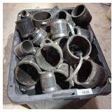 Flexible Plumbing Couplings in Bin