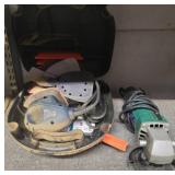Black & Decker Sander and HDR Angle Grinder
