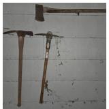 Three Wooden Handled Tools