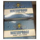 Two Boxes of Shubee Waterproof Shoe Covers