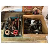 Hand Tools and Casters Lot