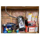 Tools and Hardware on Shelf