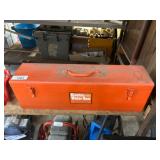 Kinetic Water Ram with Orange Metal Case