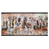 Virginia Tech Football Poster, Signed