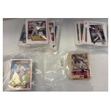 Baseball Cards in Clear Bags
