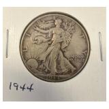 1944 Walking Liberty Half Dollar Coin