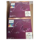 Philips Wi-Fi LED Light Strips, 6.5 ft, 2 Boxes